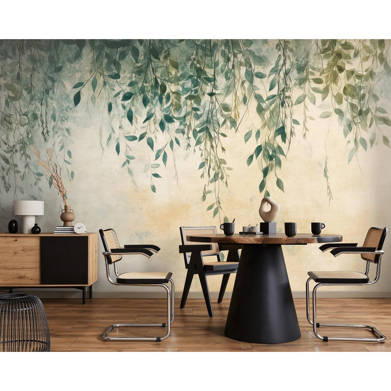 Guido Maria Kretschmer Fototapete Green Canopy- Art Edition 2  petrol 