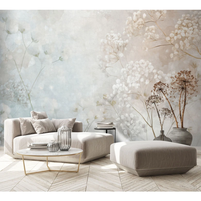 Guido Maria Kretschmer Soft Promise- Art Edition 2 Fototapet ljusblå 