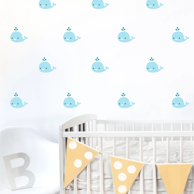 Wandtattoo Babywal Set 