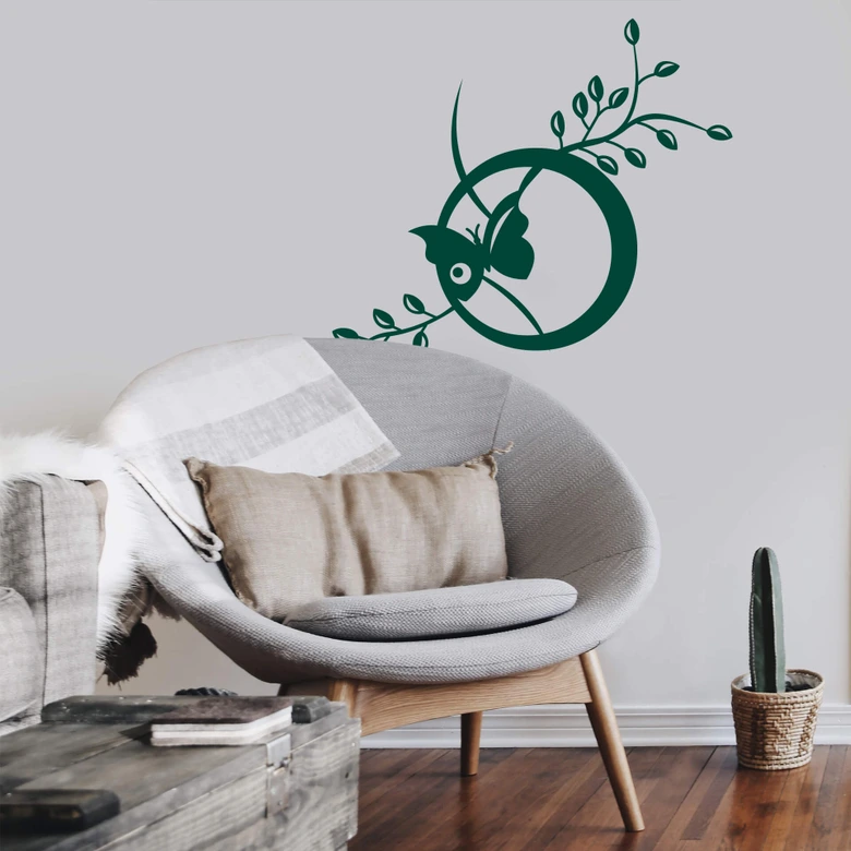 Wandtattoo Modern Nature 