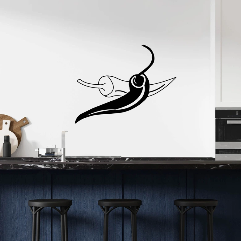 Sticker mural - Chili 