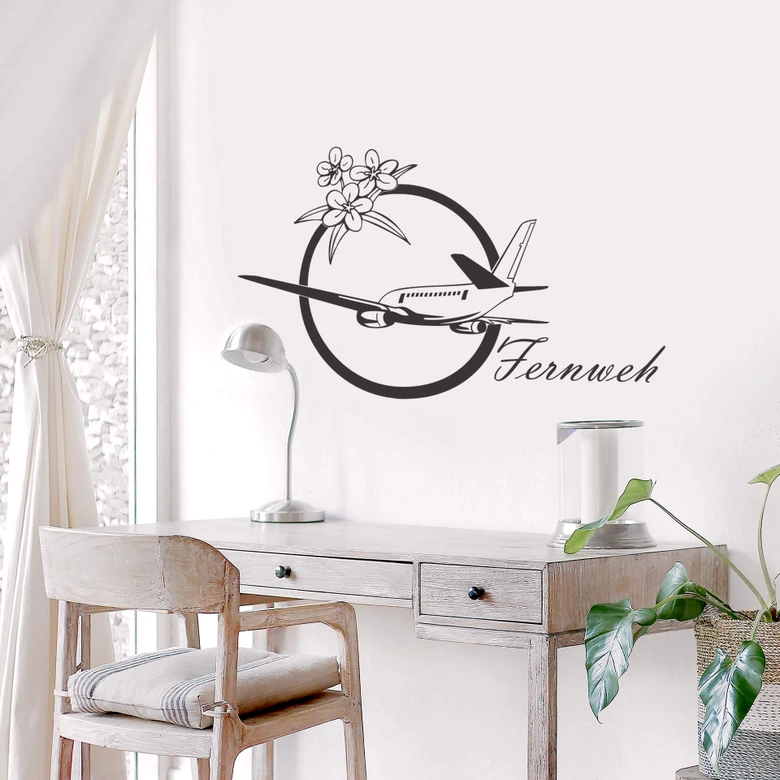 Wandtattoo Fernweh 