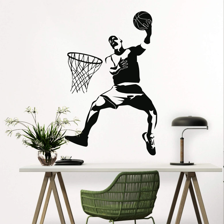 Basket 2 Wall sticker 