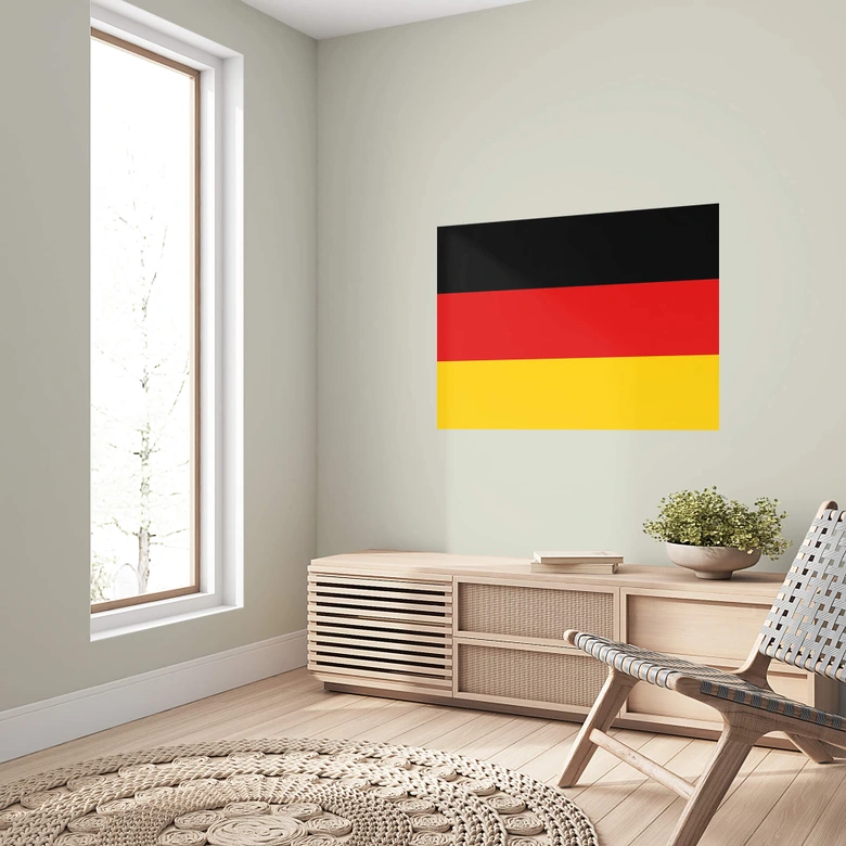 Wandtattoo Deutschland Fahne 