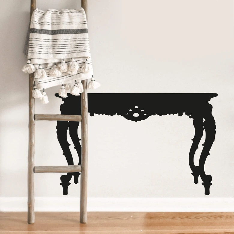 Wandtattoo Tisch Antik 