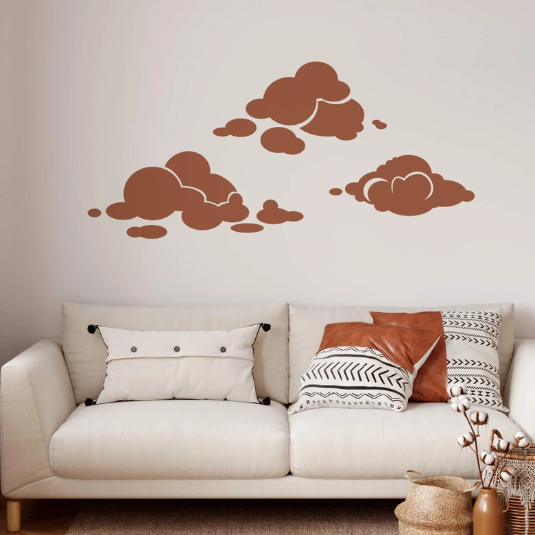 Wandtattoo Wolken-Set 