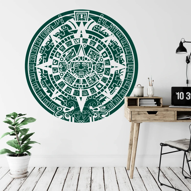 Muursticker Maya Kalender 