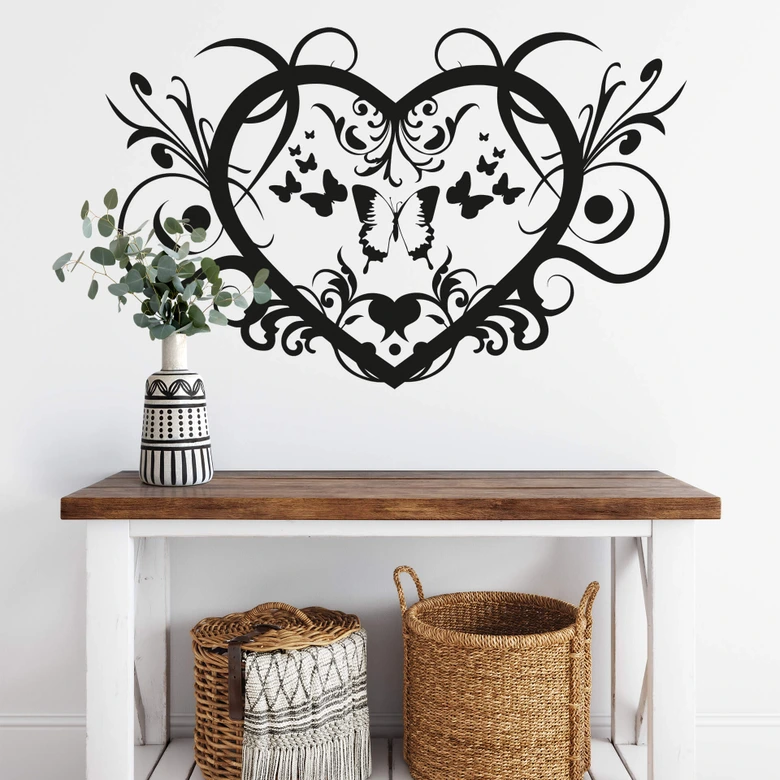 Wandtattoo Ornament Floralie 