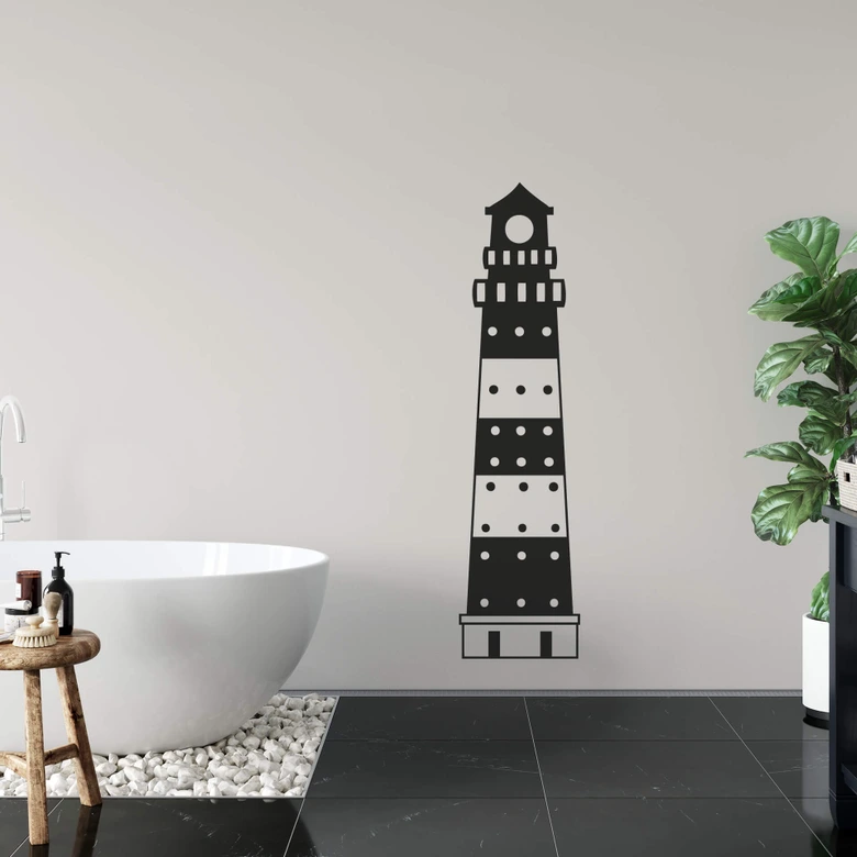 Wandtattoo Leuchtturm 2 