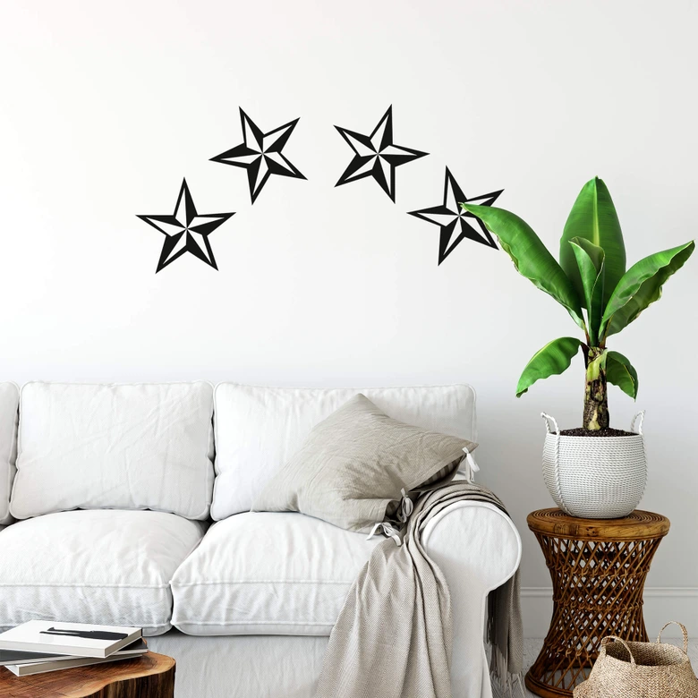 Nautical stars (set of 2) Wall sticker 