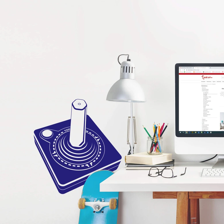 Joystick wallsticker 