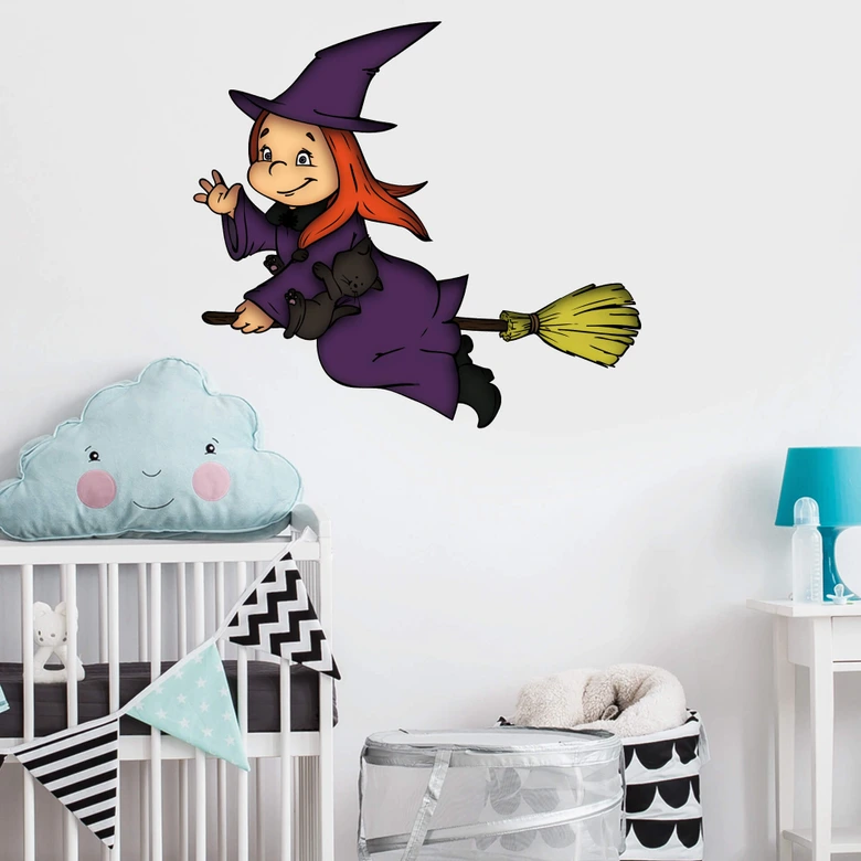 Muursticker Halloweenheks 2 