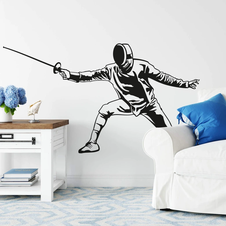 Fencer Wall sticker 