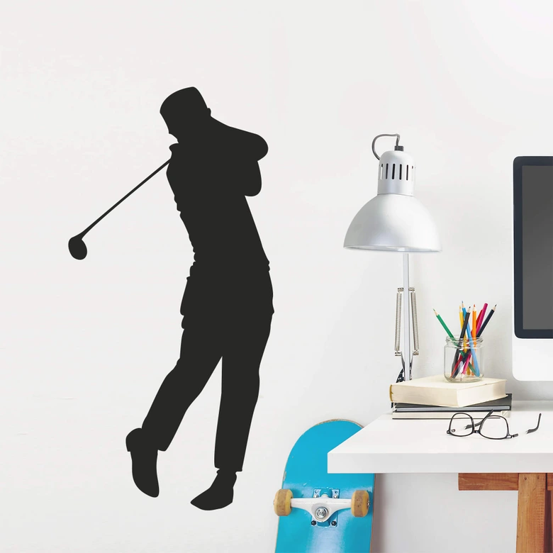 Wandtattoo Golfer 02 