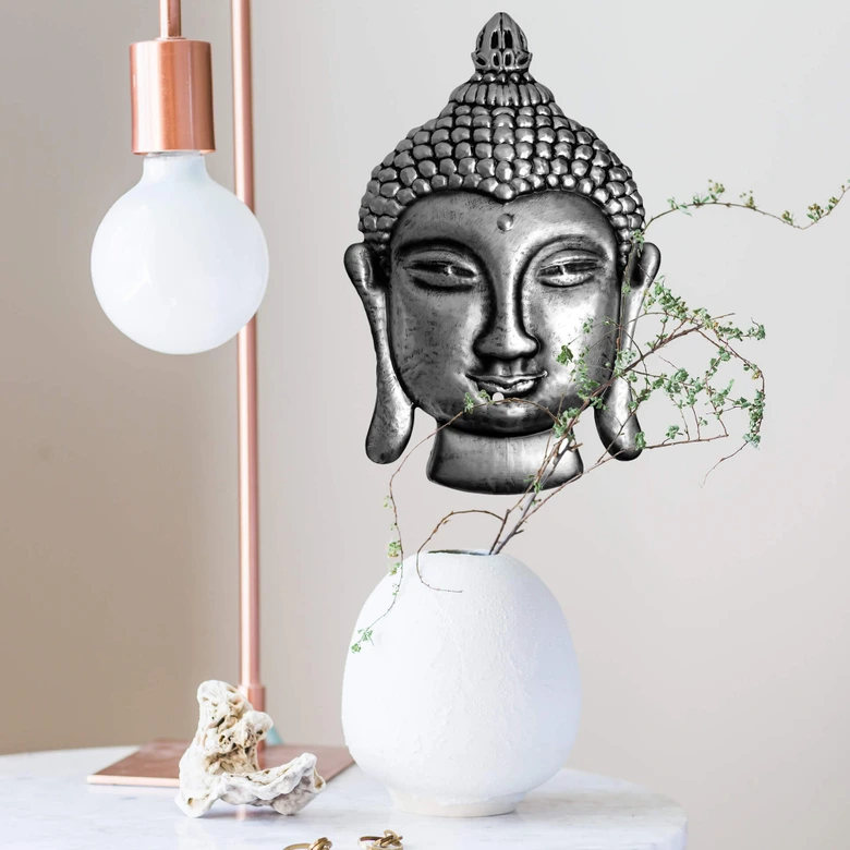 Wandtattoo Metallic Buddha 
