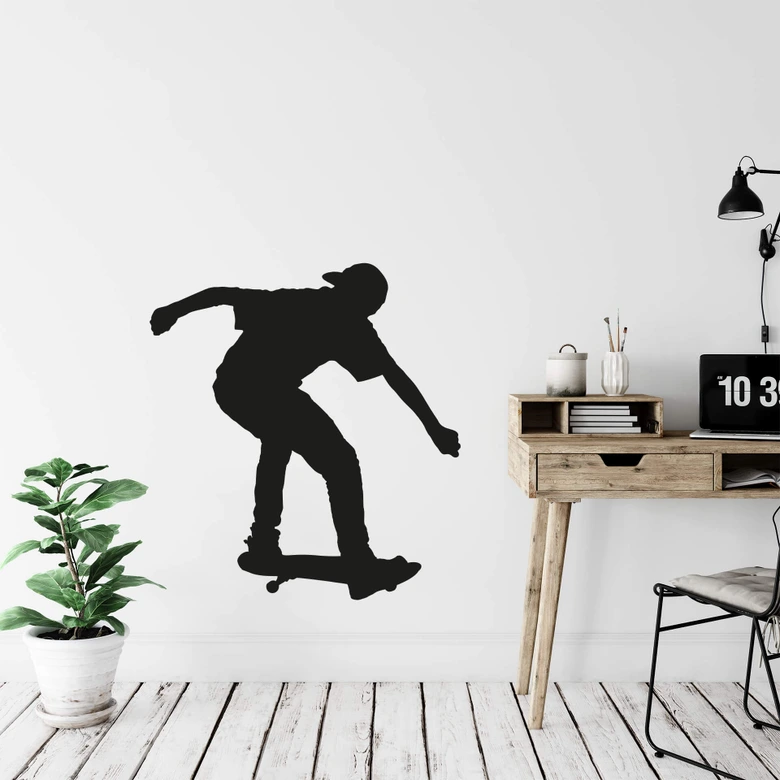 Wandtattoo Skateboarder 01 