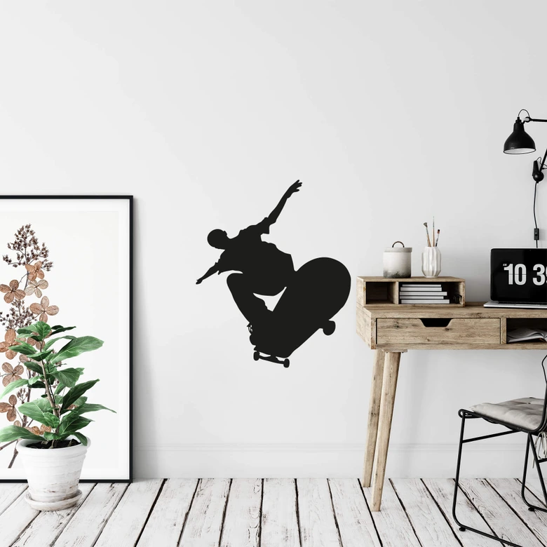 Wandtattoo Skateboarder 04 