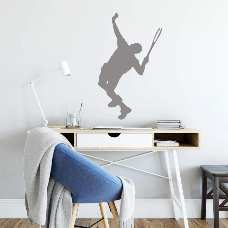Wandtattoo Tennisspieler 03 