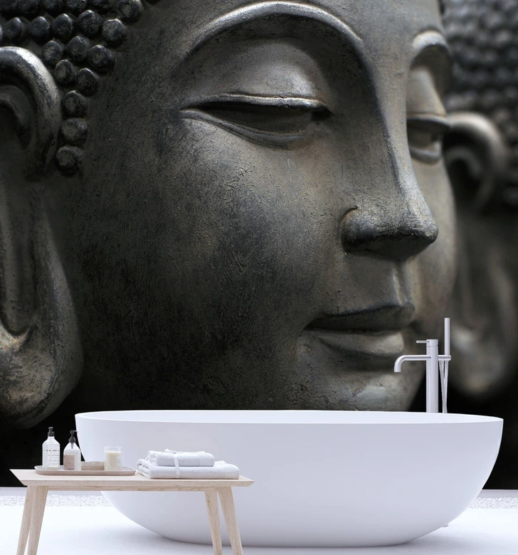 Fototapete, Buddha Statue Zen Spa 
