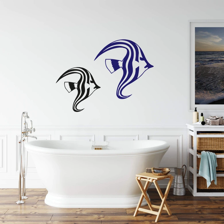 Sticker mural - Poisson 1 
