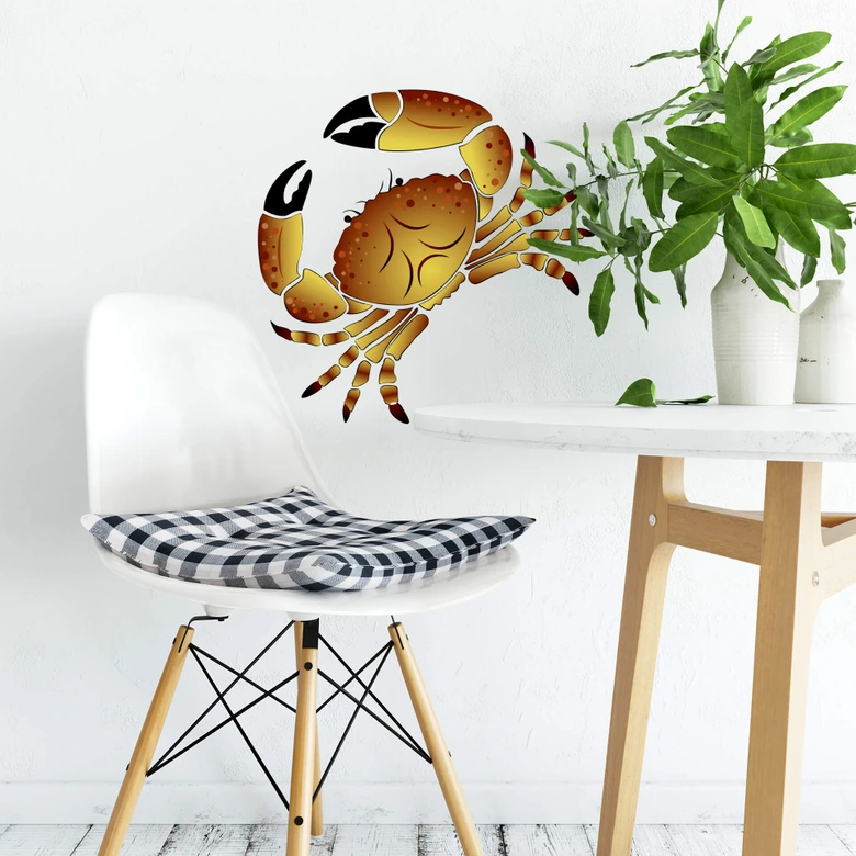 Sticker mural - Crabe 2 