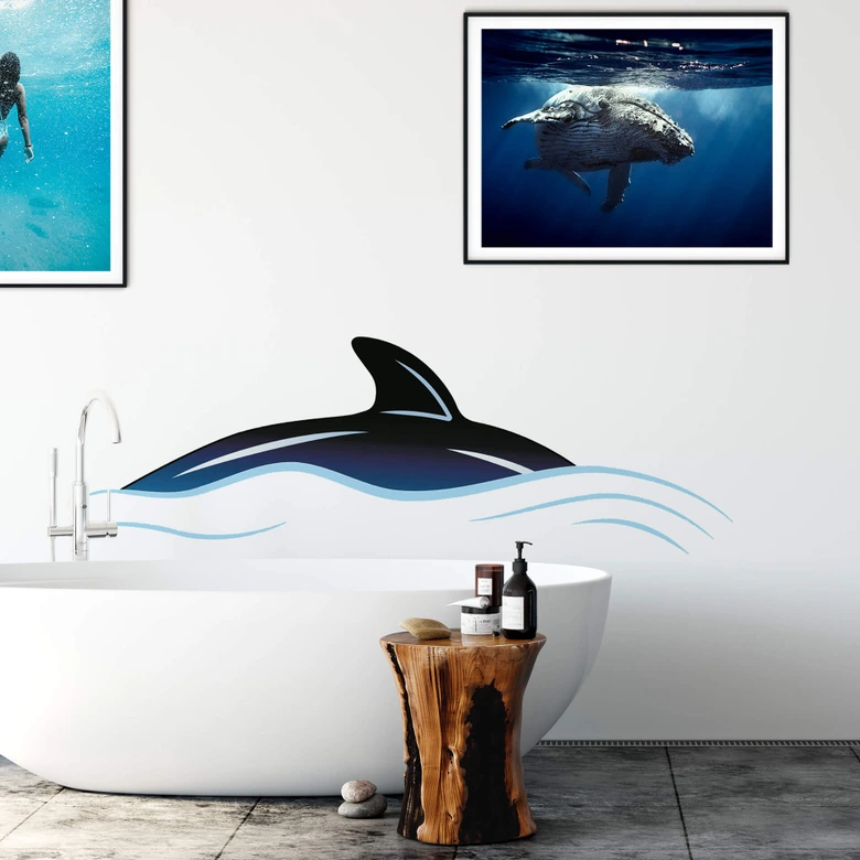 Sticker mural - Nageoire Dorsale 