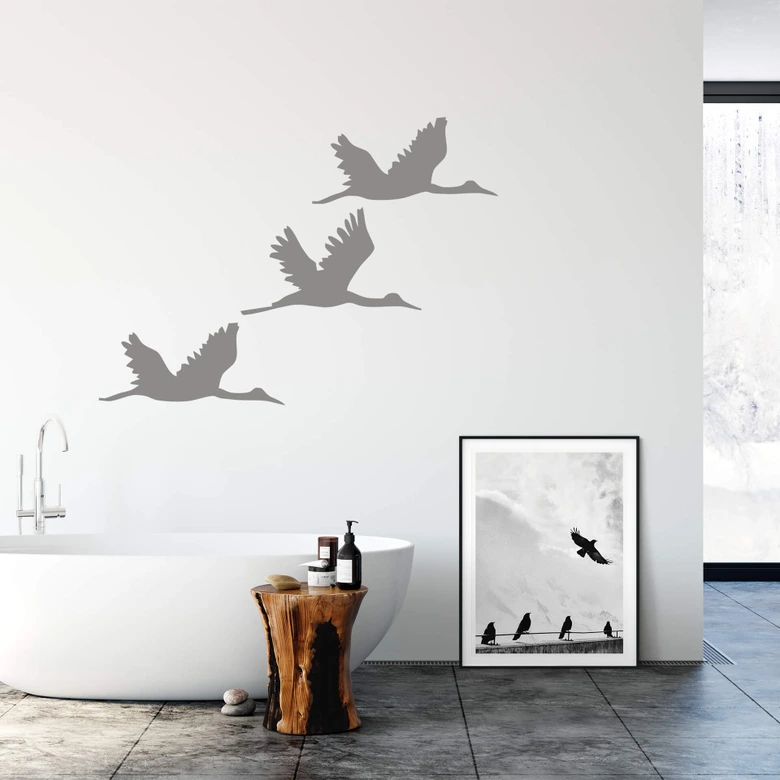 Sticker carrelage : Oiseaux 