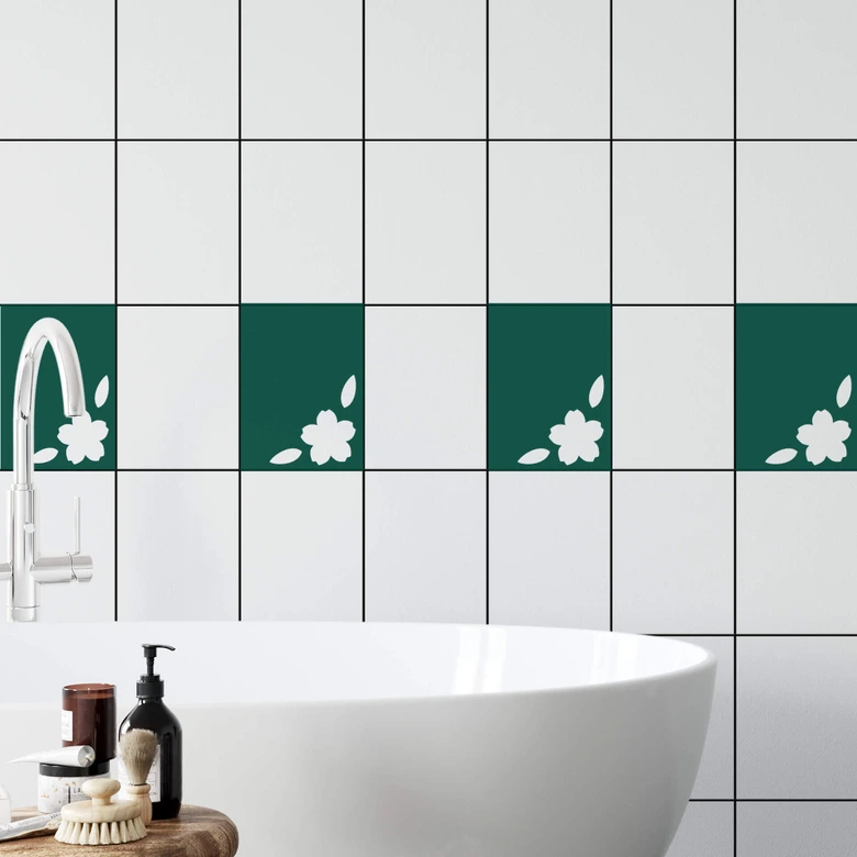 Tile decor: Ornament Wall sticker 