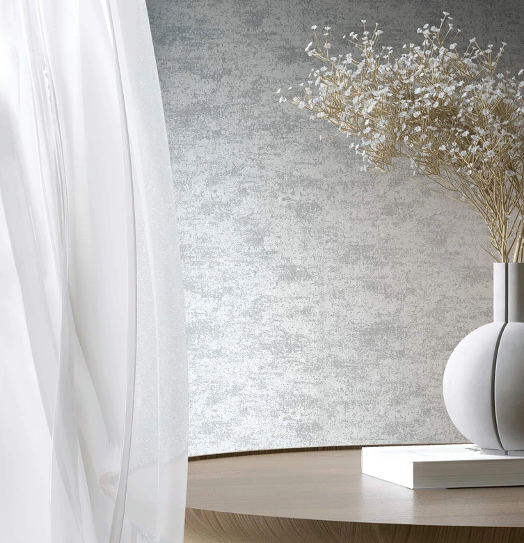 Icke-vävd tapet textur modern i grått  