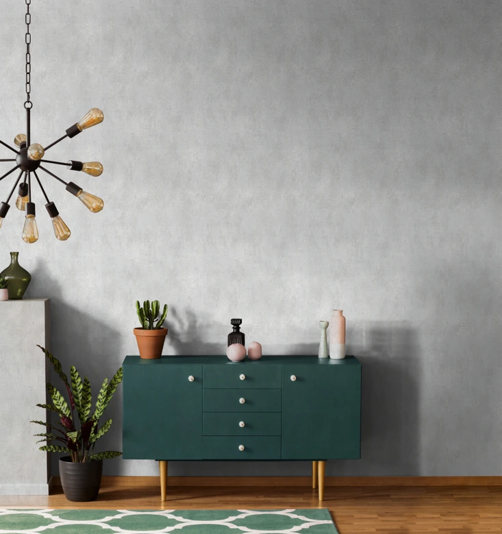 Papier peint intissé SCHÖNER-WOHNEN, papier peint gris 