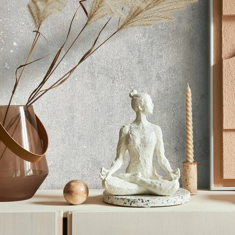 Carta da parati in tessuto non tessuto a quadri grigi per il soggiorno e la camera da letto carta da parati marburg 