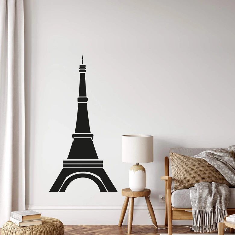 Wandtattoo Eiffelturm 