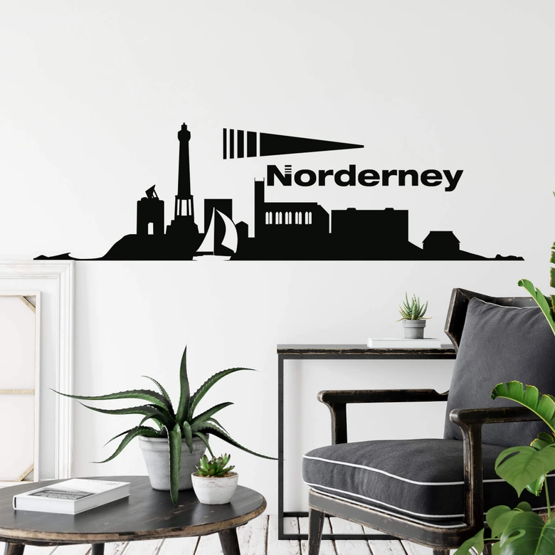 Wandtattoo Norderney 