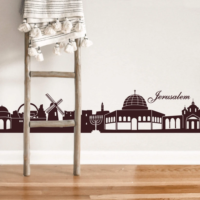 Wandtattoo Jerusalem Skyline 