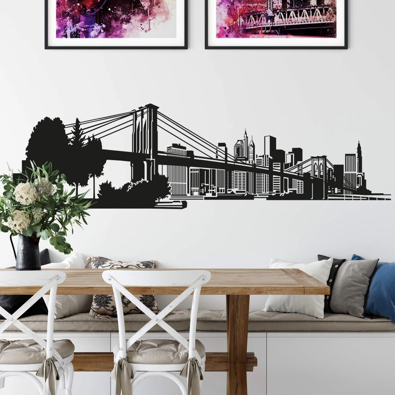 New York Skyline 3 Wall sticker 