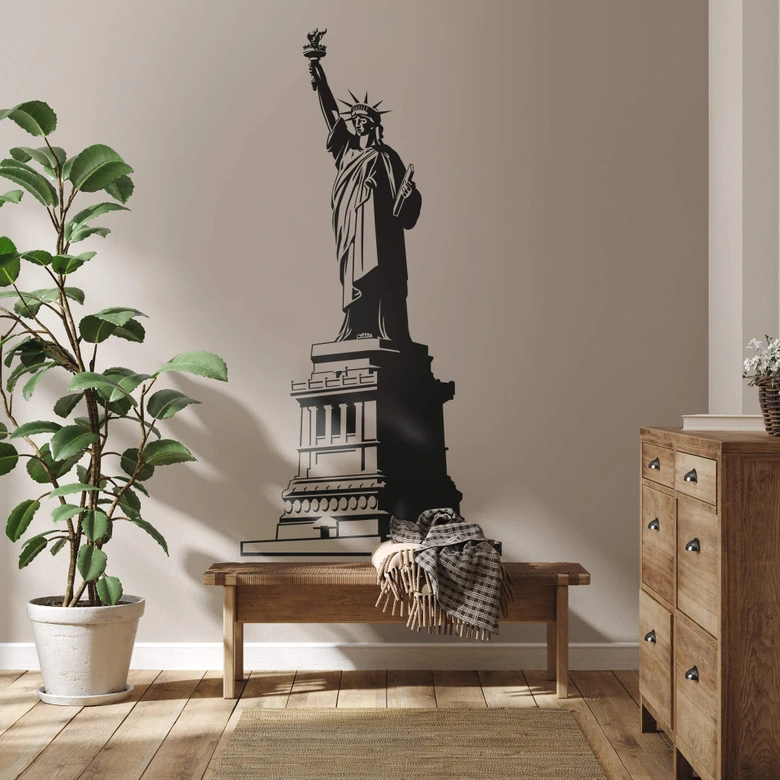 Wandtattoo Freiheitsstatue 