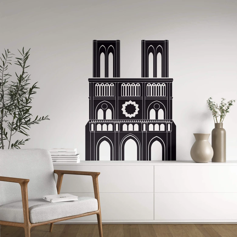 Wandtattoo Notre Dame 