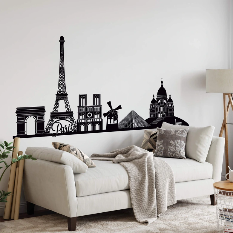 Paris Skyline 2 Wall sticker 