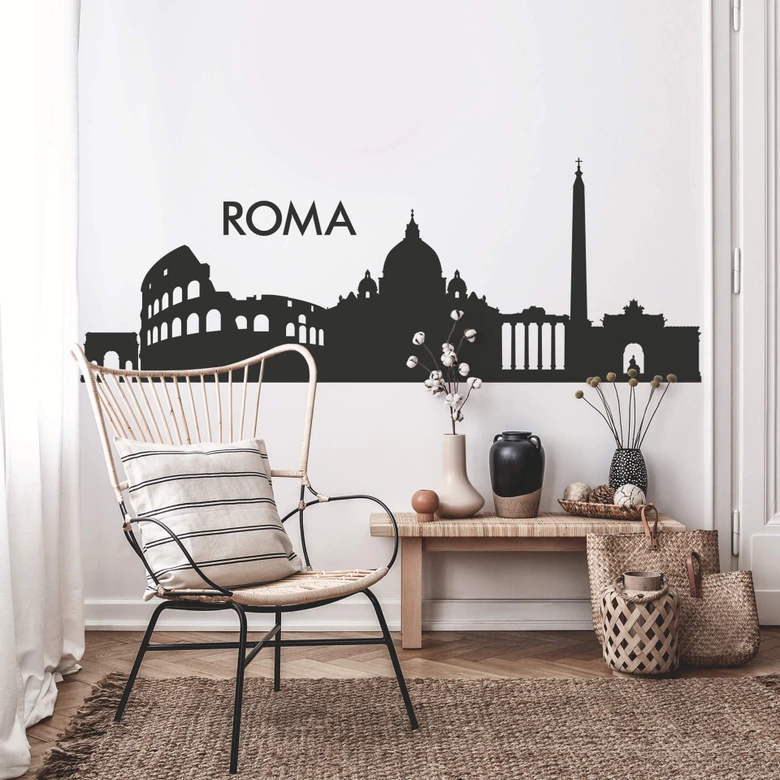 Wandtattoo Skyline Roma 2 