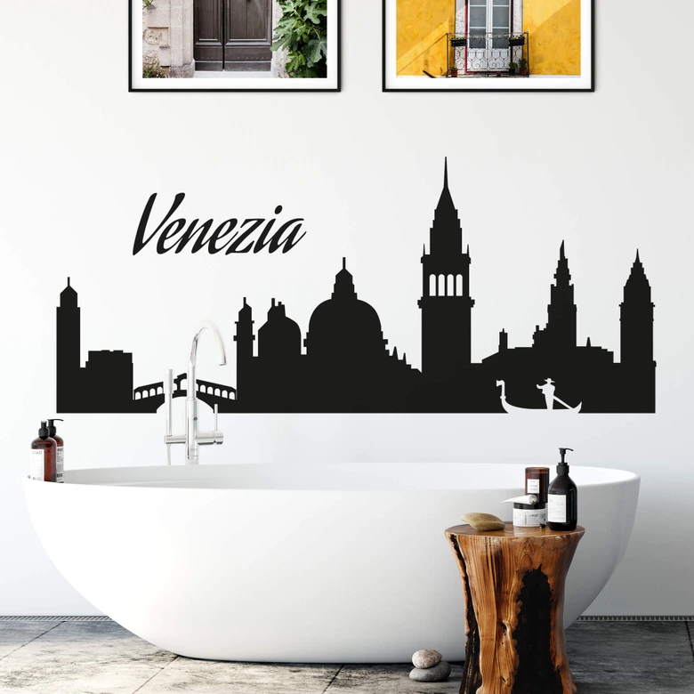 Wandtattoo Skyline Venezia 