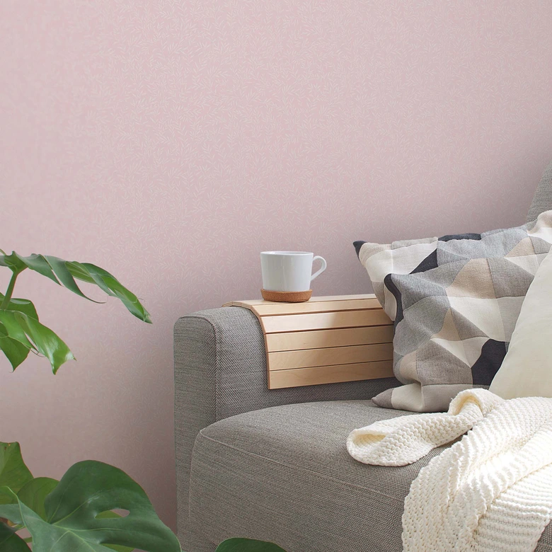 Papier peint Floral rose blanc - papier peint intissé maison de campagne A.S. Création - mat et légèrement structuré 