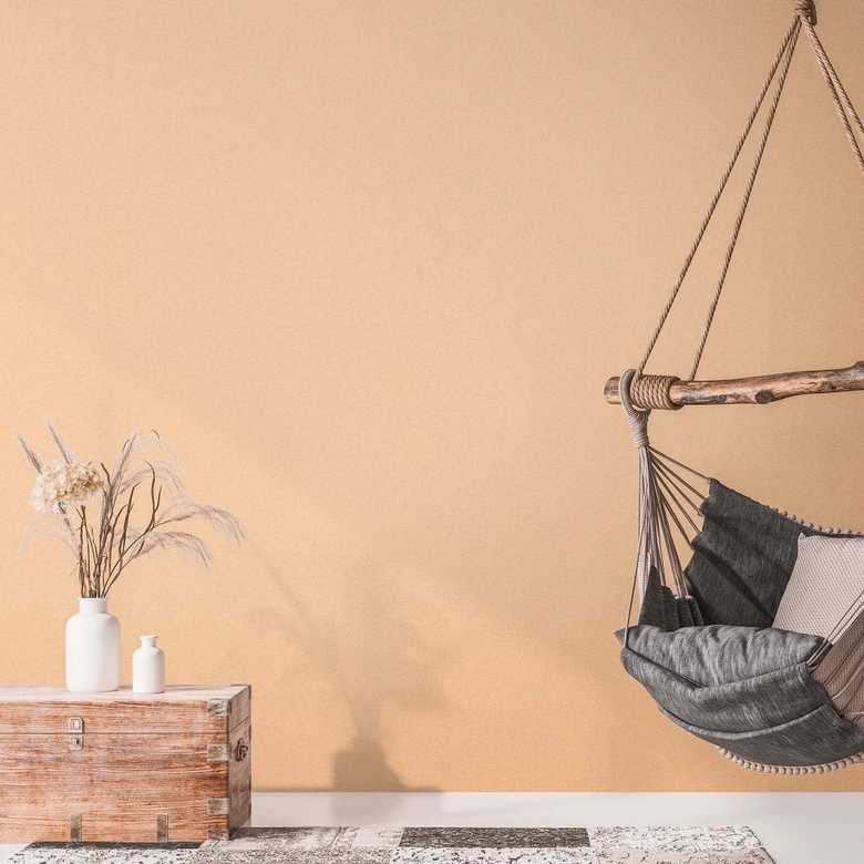 Tapete Gelb Vintage Vliestapete Wohnzimmer Strukturtapete Küche, Schlafzimmer 