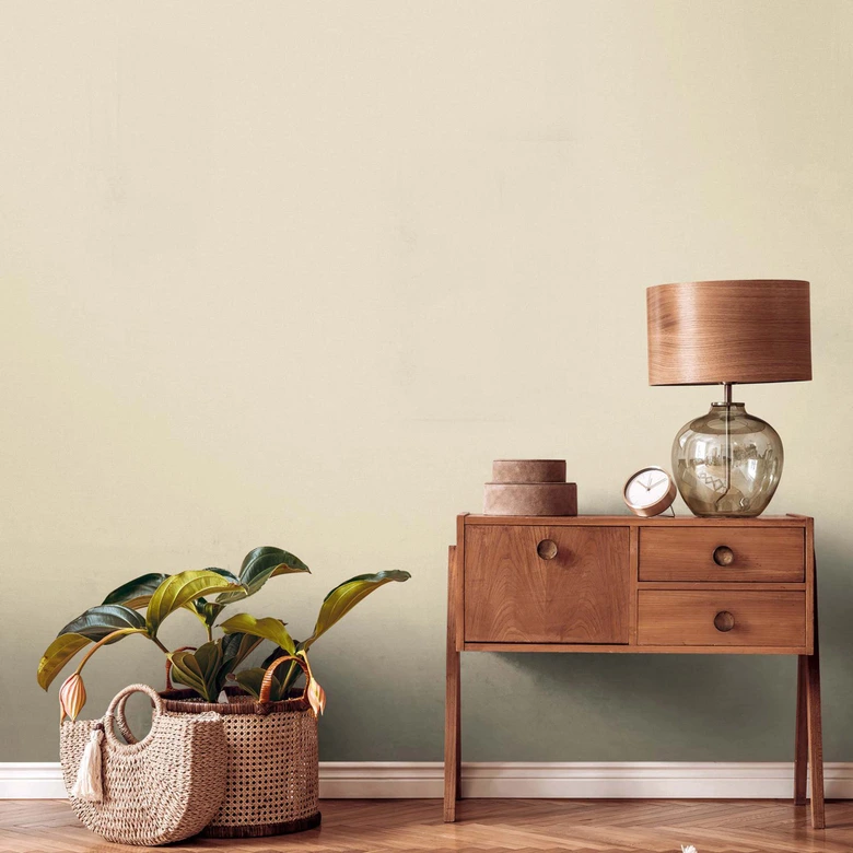 Tapete Beige moderne Strukturtapete Uni einfarbig Vliestapete Küche, Wohnzimmer 