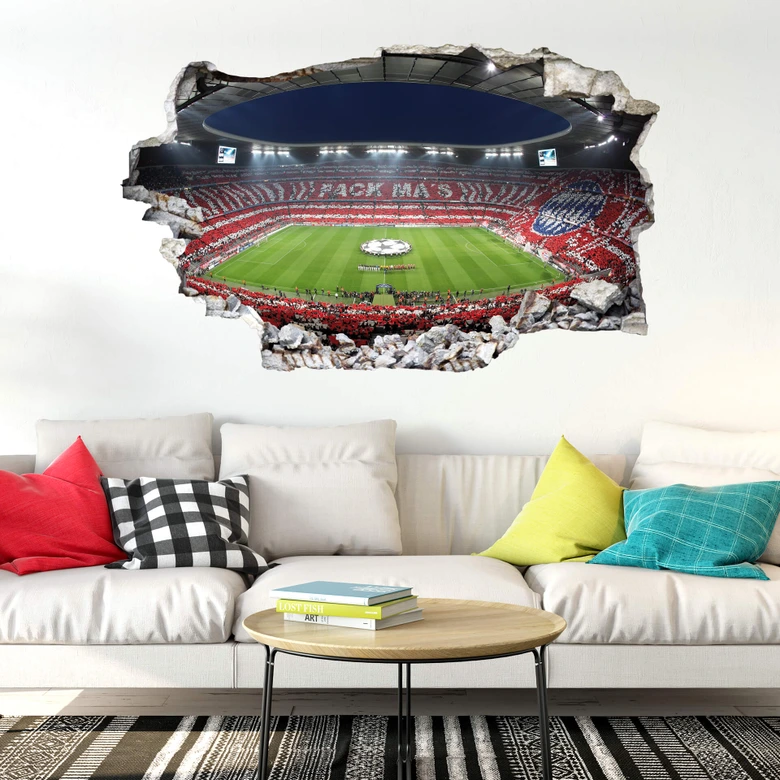 3D Wandsticker -  FCB Stadion Pack Ma's 