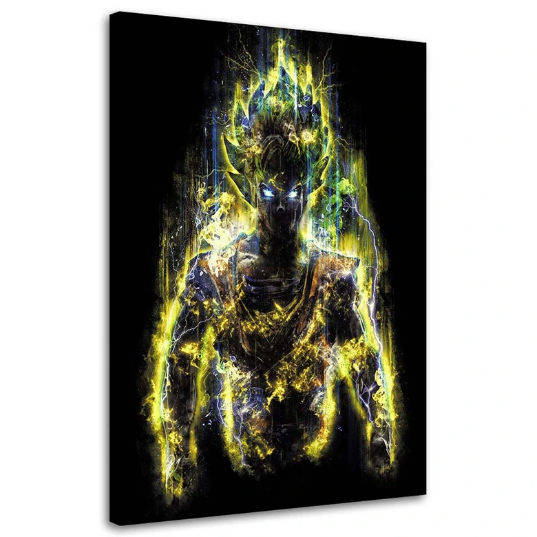 Leinwandbild, Goku der Anime-Held 