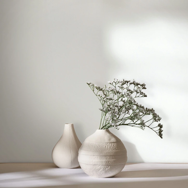 Papel pintado no tejido textura moderna liso mate en gris 