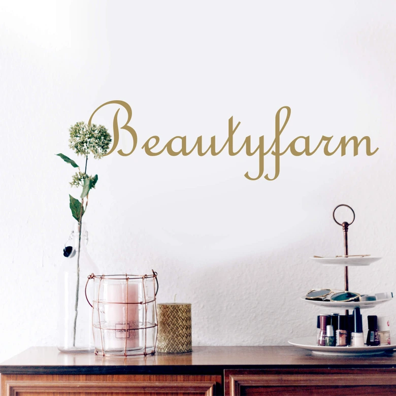 Wandtattoo Beautyfarm 1 