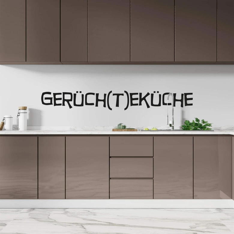 Wandtattoo Gerüchteküche 