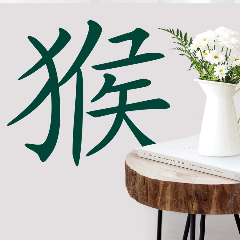 Sticker mural - Signes du zodiaque dans l'horsocope chinois 