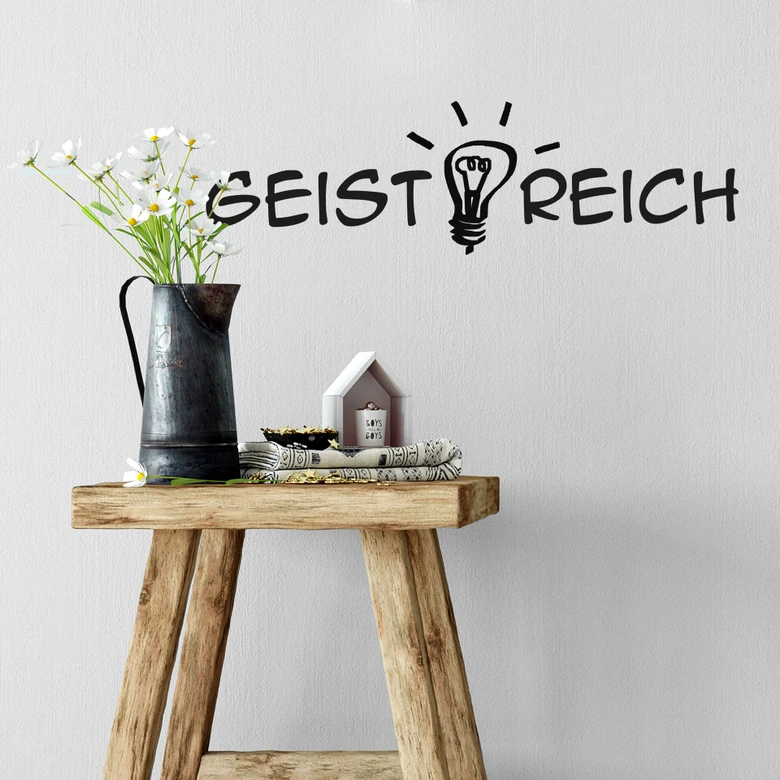 Wandtattoo Geist-reich 